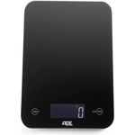 ADE Slim digitale Küchenwaage (Farbe: schwarz)