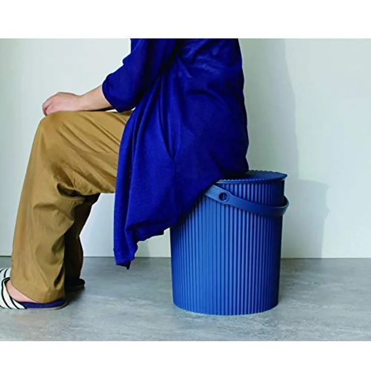 Hachiman Omnioutil Eimer LL - Lebensmitteltauglich (geprüft) Frei von Giftstoffen und Weichmachern Frostsicher bis -20 °C/Hitzebeständig bis 120 °C Stabile Sitzgelegenheit bis 150 kg (weiß) – Bild 4