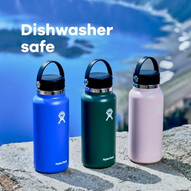 Wide Mouth Hydro Flask Flex Cap Trinkflasche – Bild 6