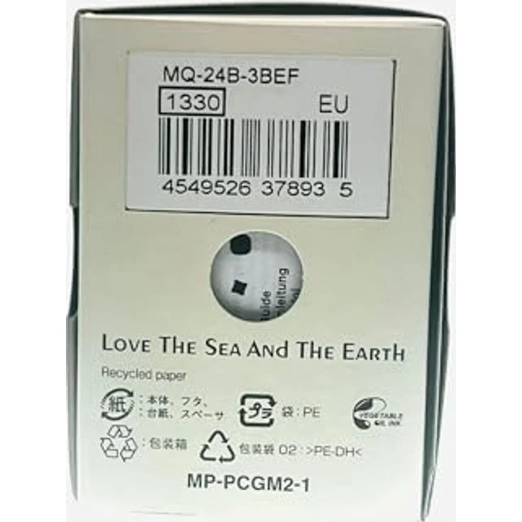 Casio Timeless Collection Damen- und Jugenduhr Grün MQ-24B-3BEF, Kunststoffarmband und grünes Zifferblatt – Bild 3
