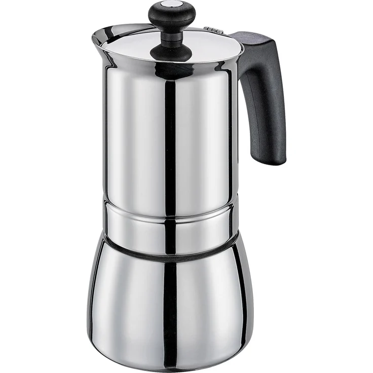 Cilio Espressokocher TOSCA, Espressokanne, Silber