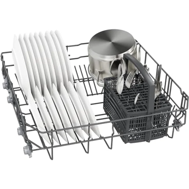 Siemens SN61HX00TE, iQ100, Vollintegrierter Geschirrspüler, 60 cm, 13 Maßgedecke, Energieeffizienzklasse C, 46 dB(A), Home Connect-fähig – Bild 5