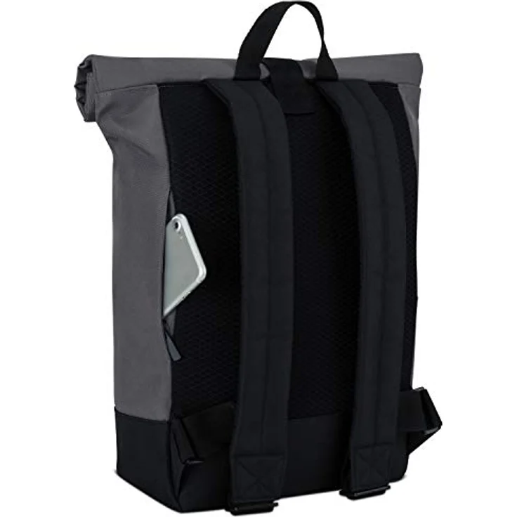 Johnny Urban Cityrucksack RYAN, Rolltop Damen Herren, Laptopfach, Reiserucksack, Wasserabweisend, Mehrfarbig – Bild 4
