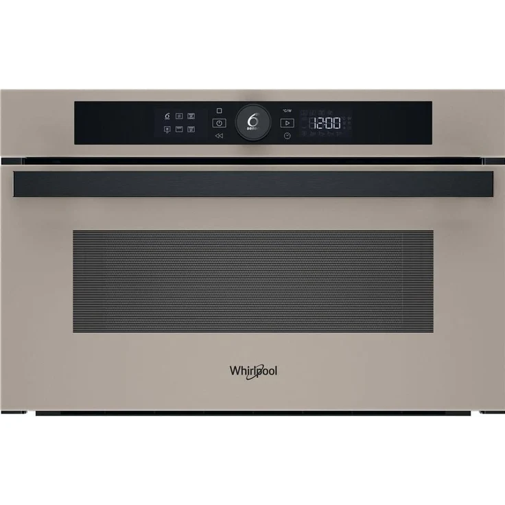 Whirlpool WMD44ME, Einbau-Mikrowelle mit Grillfunktion, 31 Liter, 1000 Watt, beige