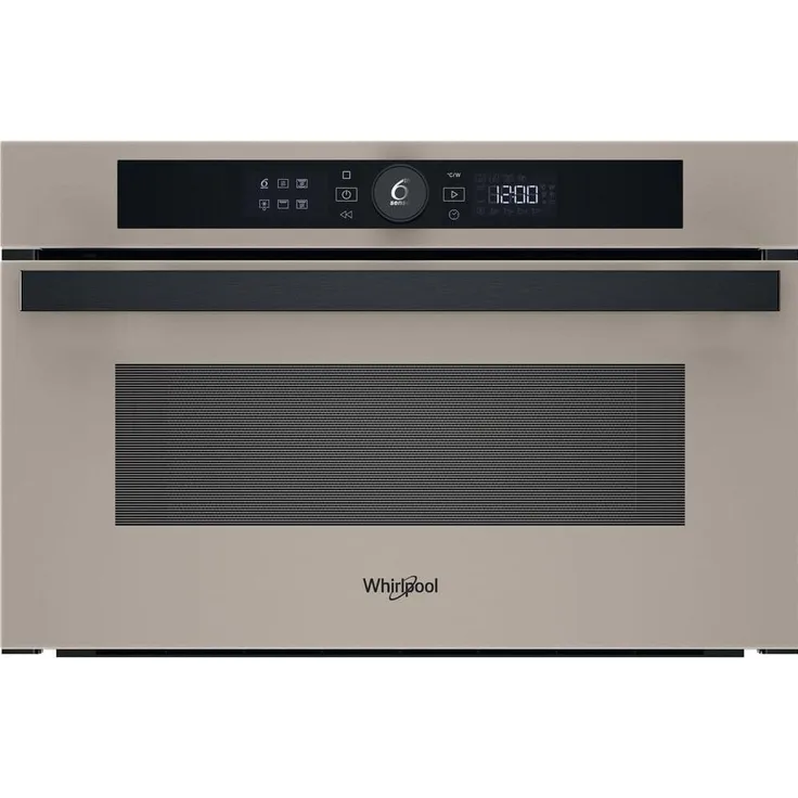 Whirlpool WMD44ME, Einbau-Mikrowelle mit Grillfunktion, 31 Liter, 1000 Watt, beige