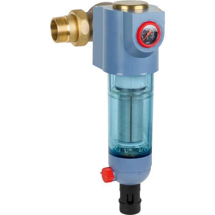 Resideo Feinfilter Primus-Plus F74CS-LF, 0,1 mm, bleifrei, rückspülbar, 1 1/2"