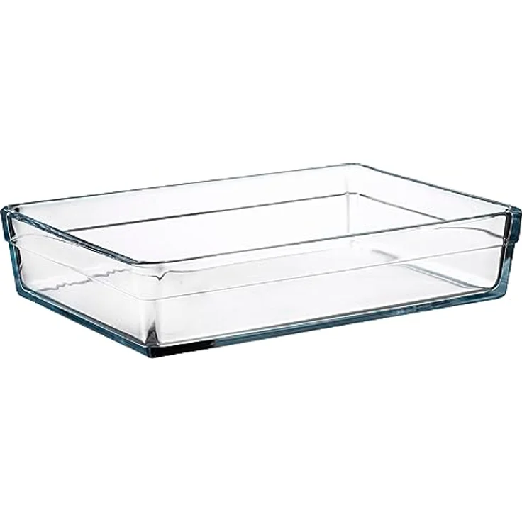 Pasabahce Auflaufform Borcam-59324, Glas, 2,5L, Rechteck, hitzebeständig bis 300°C, transparent – Bild 2