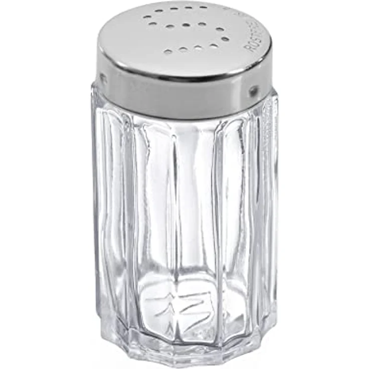 Westmark Salz- und Pfefferstreuer-Set, Inhalt: je 1x Salz- und Pfefferstreuer, Fassungsvermögen: je 50 ml, Glas/Rostfreier Edelstahl, Traditionell, Transparent/Silber, 63112270 - Preisvergleich – Bild 4