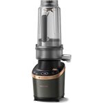 Philips HR3770/00 Flip & Juice Blender mit Entsaftermodul, ProBlend Ultra Technologie, NutriU App, Quick Selection Programme