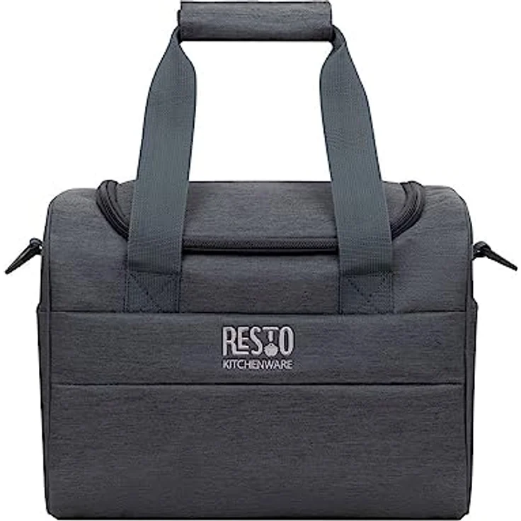 Resto Kühlbox 14 l, strapazierfähiges Polyester, PEVA-Isolierung, praktische Seitentasche – Bild 6
