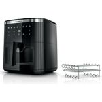 Bosch Serie 6 MAF671B1 Heißluftfritteuse 7,2 l, 1800 W, Schwarz, 7 Voreinstellungen