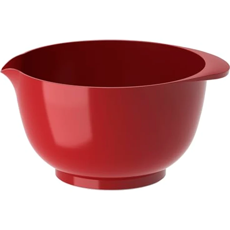 Rosti Margrethe Rührschüssel 3 Liter, Bruchsichere Schüssel, Backschüssel, Hefeteigschüssel, Rot – Bild 1