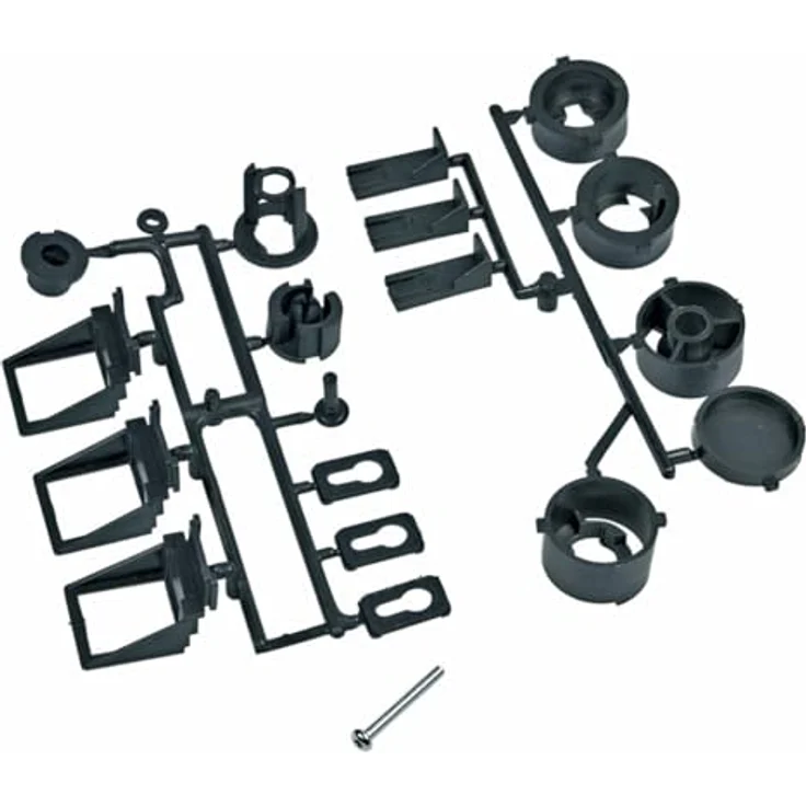 Gorenje 663154 Kohlefilter AH021, runder Aktivkohlefilter 210mmØ mit Befestigungssatz, schwarz – Bild 4