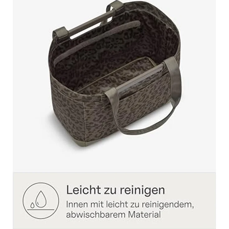 Kapten & Son Vaasa Shopper Tasche, 48 cm, braun, 100% Polyester, geräumig  – Bild 5
