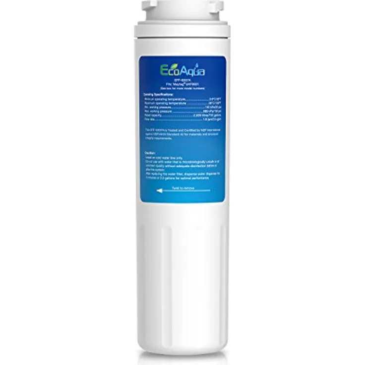 Trinkwasserladen EcoAqua EFF-6007A Wasserfilter für UKF8001, 2839 Liter Kapazität, 1,9 l/min Durchfluss