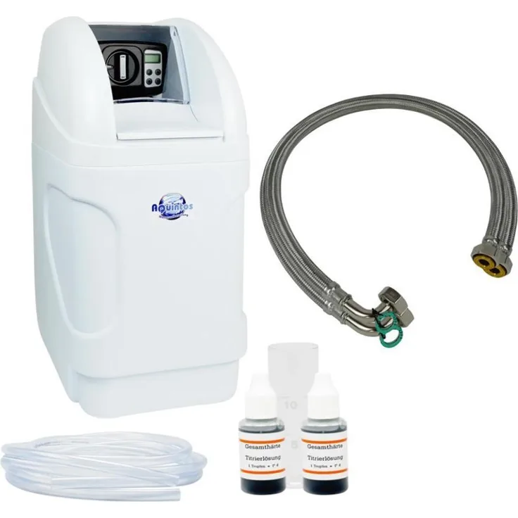 Aquintos MKB32 Wasserenthärtungsanlage für 1-4 Personen, Kapazität bis 2880 Liter, inkl. Set 2