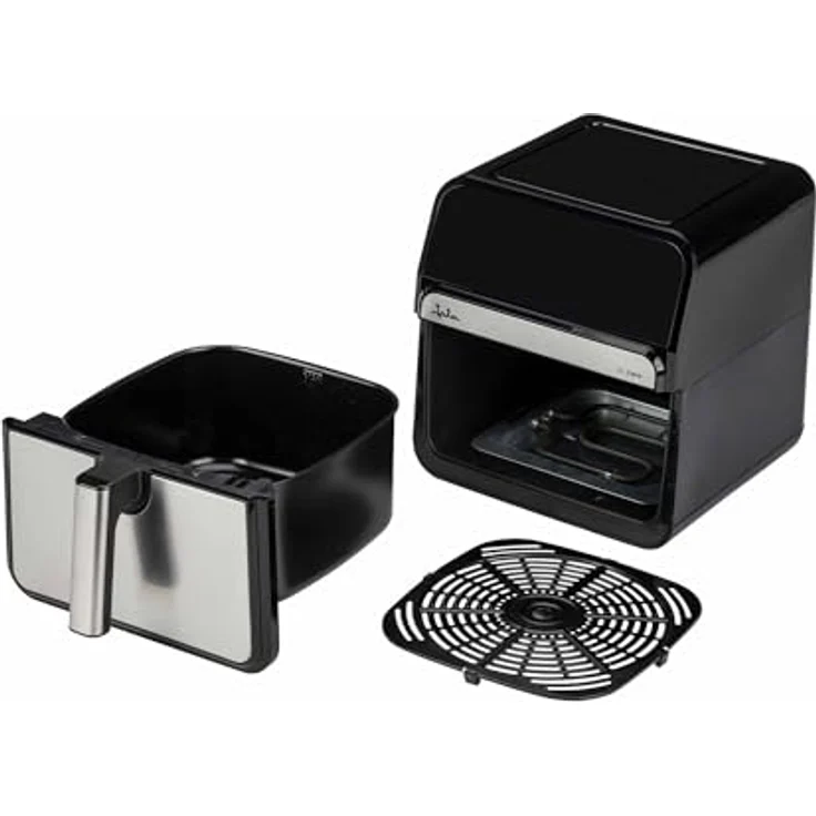 JATA JEFR1242 Luftfritteuse, 8 l, 2100 W, 10 Programme, bis zu 200 °C, intuitives Touch-Panel, Timer 60 Minuten, BPA-freier Korb, ölfreies Frittieren, Backen, Braten, Dehydrieren – Bild 4