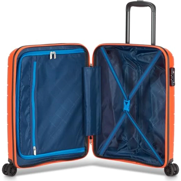 Modo by Roncato Supernova 2.0, Kabinentrolley 55 cm mit 4 Rollen, orange, (40 l) – Bild 5