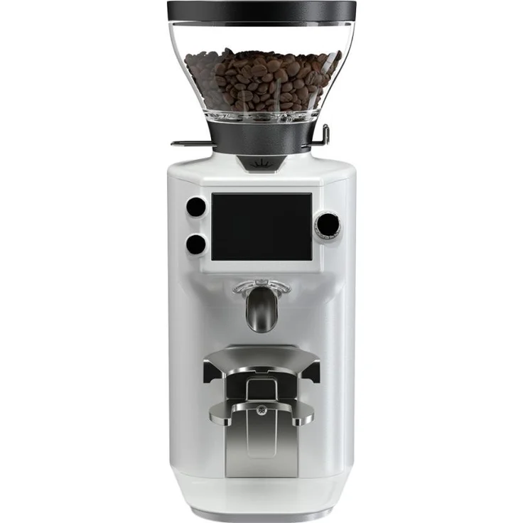 Mahlkönig E64 WS Home Espressomühle, präzises Mahlwerk mit „Grind-by-Weight“ und „Grind-by-Sync“ Technologie, Weiß
