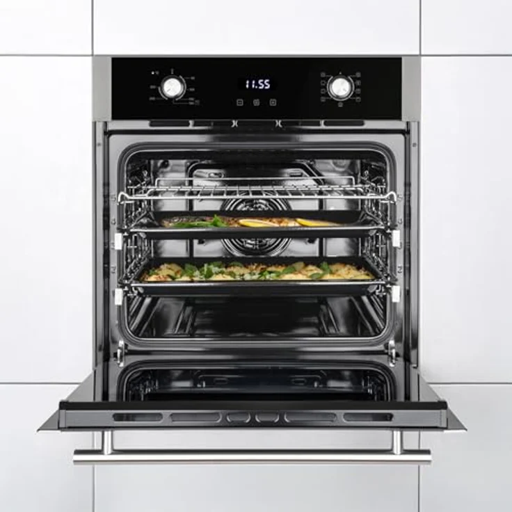 KKT KOLBE Autarkes Herdset SET8313HCIH877RL, 60cm Einbaubackofen EB8313HC & 77cm Induktionskochfeld IH87704RL mit Pizzafunktion, Grill, Umluft, Heißluft, Automatik-Timer und Wärmeschutzverglasung – Bild 4