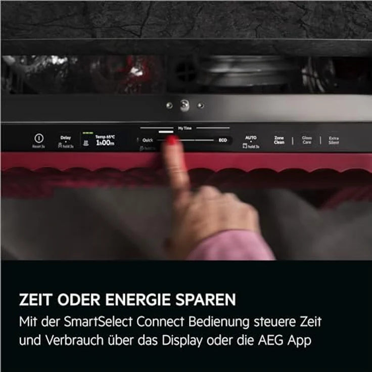 AEG GI8200B2SC 8000 Geschirrspüler, vollintegrierbar, 14 Maßgedecke, 42 dB (A), mit SatelliteClean® Pro und EasyFlex Plus Körben – Bild 8