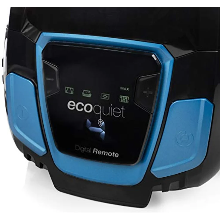 Princess EcoQuiet Staubsauger mit Beutel, fernbedienfunktion, extrem leise (62 dB), mit starker Saugleistung, 9 M Kabelzuleitung, 450W, 335010 – Bild 3