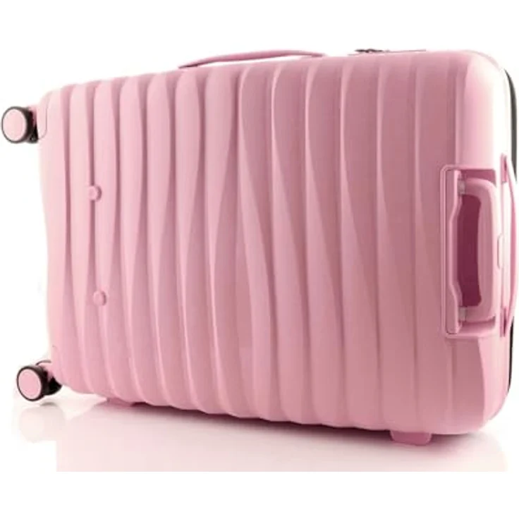 Picard Hartschalen-Trolley Vienna, 4 Rollen, Polypropylen mit Dehnfalte und integriertem TSA-Schloss, schwarz – Bild 4