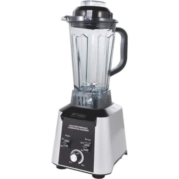 GastroHero Standmixer Blender ECO3, 2,5 Liter, 30000 U/min, 1680 W, sechs Edelstahlklingen, Aluminium-Korpus – Bild 6