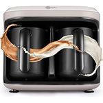 KARACA Hatır Hüps Duet Türkische Kaffeemaschine Beige 1400W Kaffeevollautomat-Coffee Maker, Turkisch Kaffemachinen- Einfach Kaffee Traditional Kaffeekocher