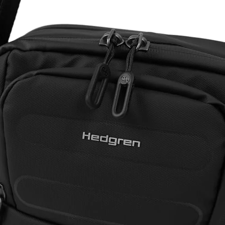 Hedgren Comby Performance Umhängetasche mit RFID Schutz, 21 cm, schwarz, 100% Polyester – Bild 5