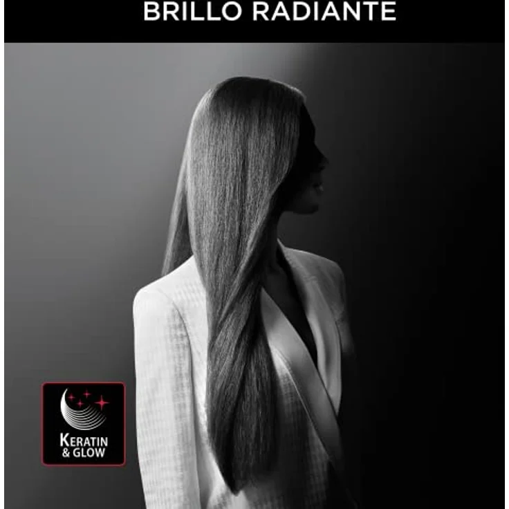 Rowenta x KARL LAGERFELD SF411L Extra Liss Haarglätter, große Oberfläche 4,5 cm x 9 cm, 6 Temperaturstufen von 130°C bis 230°C, schnelle Aufheizzeit, Keratin- und Turmalin-Beschichtung, Schwarz – Bild 4