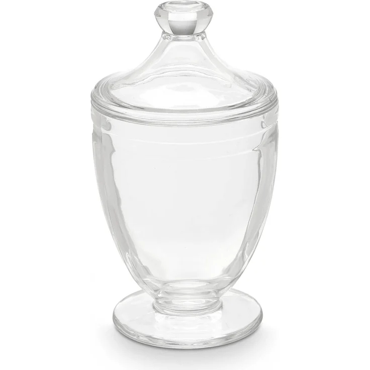 Vivalto Bonboniere aus Glas für Süßigkeiten VIVO, 950 ml Elegantes Design mit dichtem Deckel