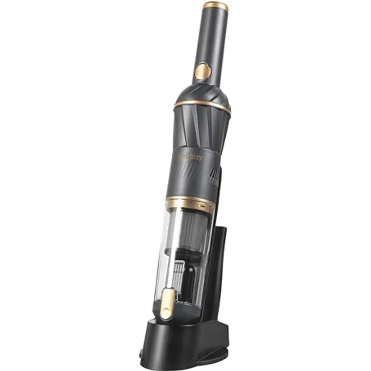 Beldray Airlite Handstaubsauger BEL01096FVDE – Wiederaufladbarer, kabelloser Mini-Autostaubsauger mit HEPA-Filter, 2 Geschwindigkeitsstufen, 25 min Betriebsdauer, inkl. Aufbewahrungs-/Ladestation
