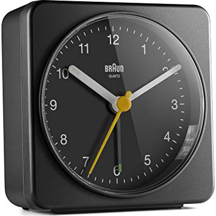 Braun Quarzwecker Wecker, Kunststoff, Schwarz, normal – Bild 1