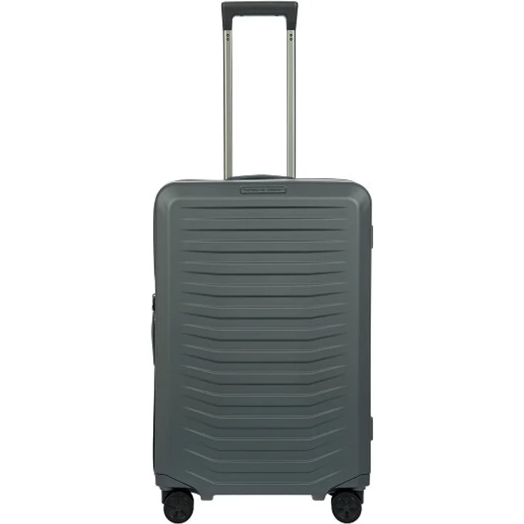 Porsche Design Roadster 4 Rollen Trolley M, 69 cm mit Dehnfalte, grau, aus 100% Polycarbonat, 44 cm x 27 cm x 69 cm