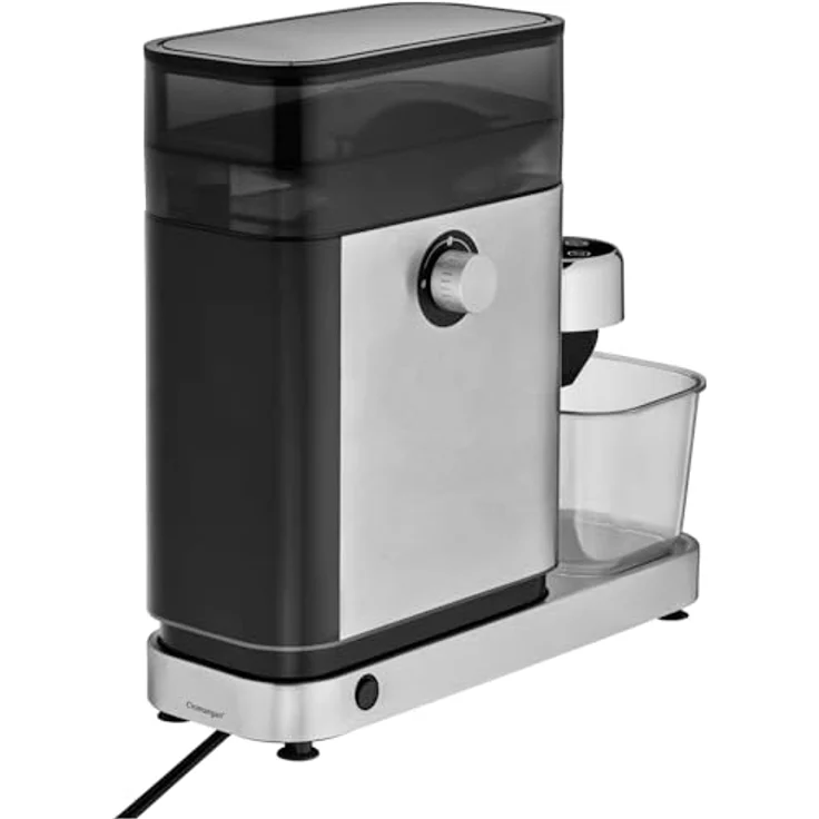 WMF Lumero Espressomühle elektrisch 150 Watt, LED Touch-Tasten, 40 Mahlgrade, Kaffeemehlbehälter, Cromargan Edelstahl matt – Bild 3
