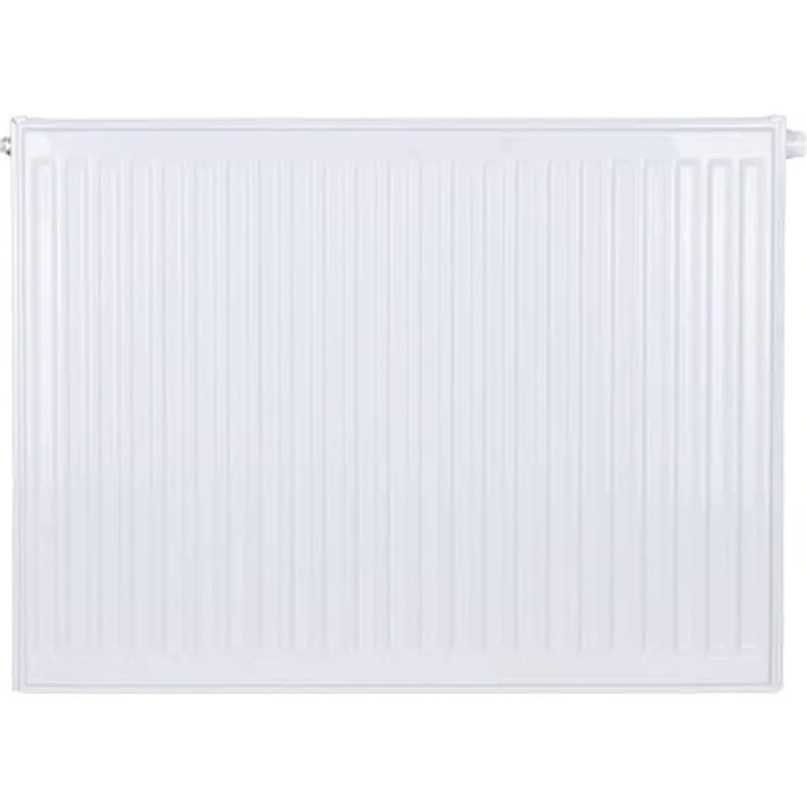 Belrad® Heizkörper Typ 21, flacher Universalheizkörper mit 6 Anschlüssen, energiesparend, Wandmontagefähig, weiß 500x800 mm – Bild 1