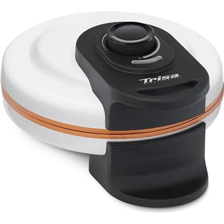 Trisa Retro Waffles, Waffeleisen, Bronze, Weiss – Bild 2