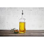 Pasabahce Ölspender Homemade 80230, 1000 ml Karaffe aus transparentem Hartglas, spülmaschinenfest und hitzebeständig