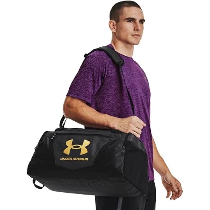 Under Armour Undeniable 5.0 Small Duffle-Tasche, kompakte Sporttasche für Reisen, schwarz – Bild 3