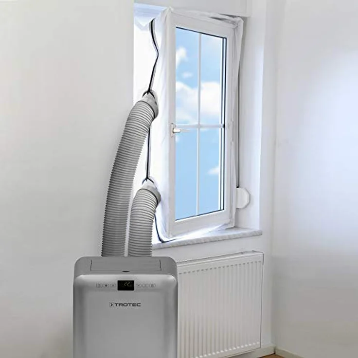 Trotec AirLock 200 Fensterabdichtung für Klimageräte und Ablufttrockner Hot Air Stop – Bild 3