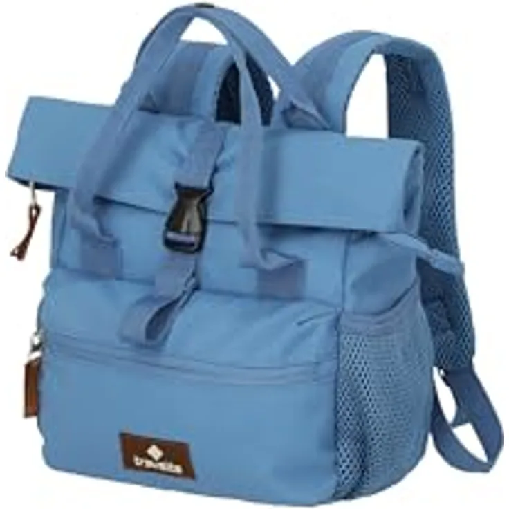 Travelite Basics City Rucksack, 27 cm, blau, 100% Polyester, kompakte Größe (20 cm x 10 cm)