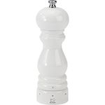 PEUGEOT Salzmühle PARIS 18cm, Weiß lackiert aus Buchenholz mit uSelect Zirkonia-Mahlwerk