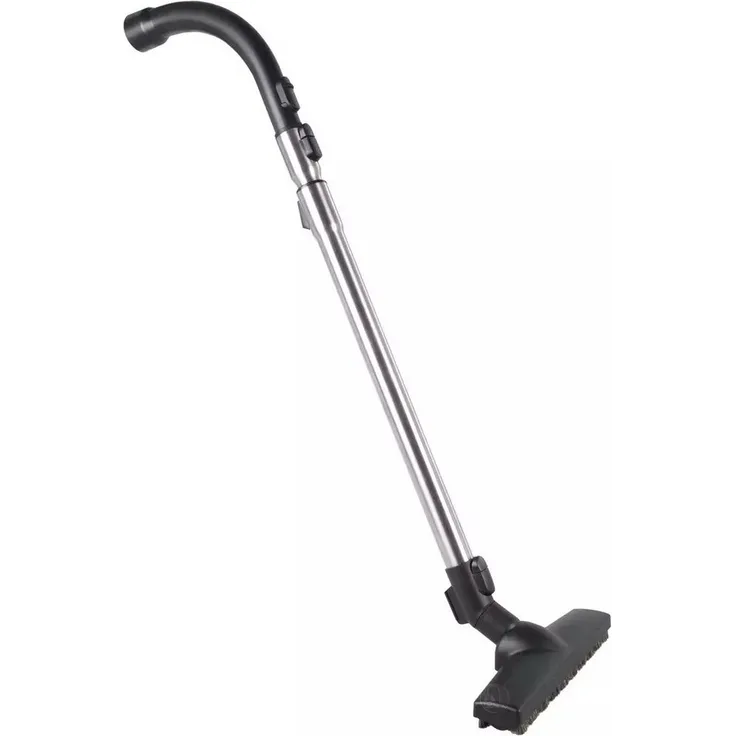 PRIMEBAG Staubsaugerrohr mit Griff und Parkettdüse, Teleskop-Rohr für Miele Staubsauger, ausziehbar 64-104 cm, schonend für Parkett