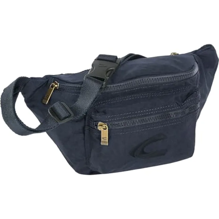 camel active Journey Gürteltasche, 22 cm, 100% Nylon, dunkelblau