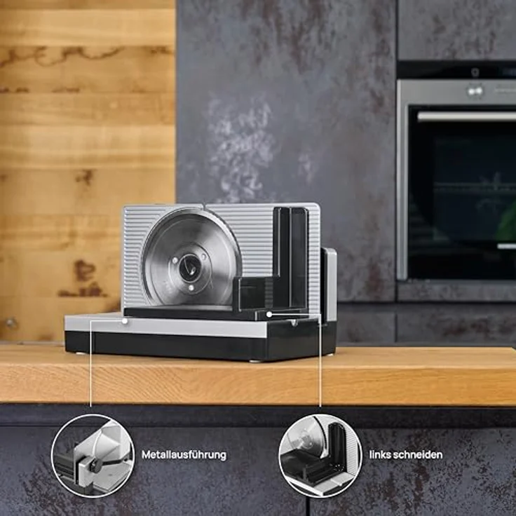 Ritter Allesschneider E 18 Duo Plus, elektrischer Allesschneider mit ECO-Motor, made in Germany – Bild 5