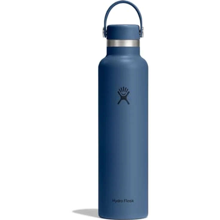 Hydro Flask Standard Flex Cap 710 ml (24 oz) Flasche, Edelstahl, auslaufsicher, Vakuumisoliert für 24 Std. kalt & 12 Std. heiß, Harbor Blue – Bild 1