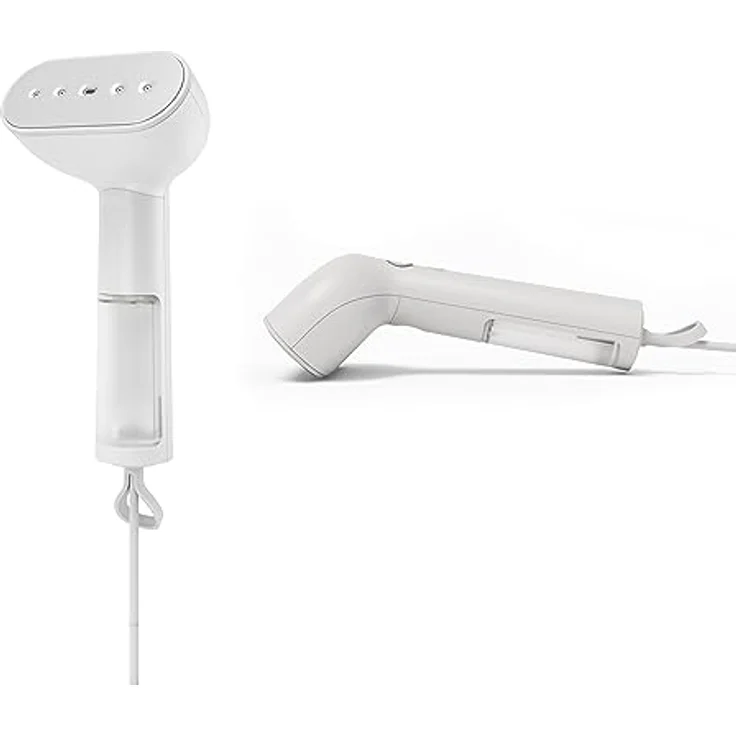 Steamery Dampfglätter Cirrus X Steamer, 1200W, Edelstahl-Mundstück, 20 Sekunden schnelles Aufheizen, Kleidung-Faltenentferner, Weiß – Bild 2
