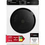 Telefunken Waschtrockner Kombi, 9 kg Waschen / 6 kg Trocknen, 1400 U/Min, Inverter Motor, 15 Programme, AquaStop, energiesparend, weiß