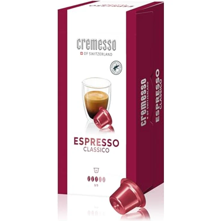 Cremesso Espresso Classico, 16 Kapseln für Cremesso-Kaffeemaschinen, mittlere Intensität mit perfekt ausbalancierten Noten – Bild 1